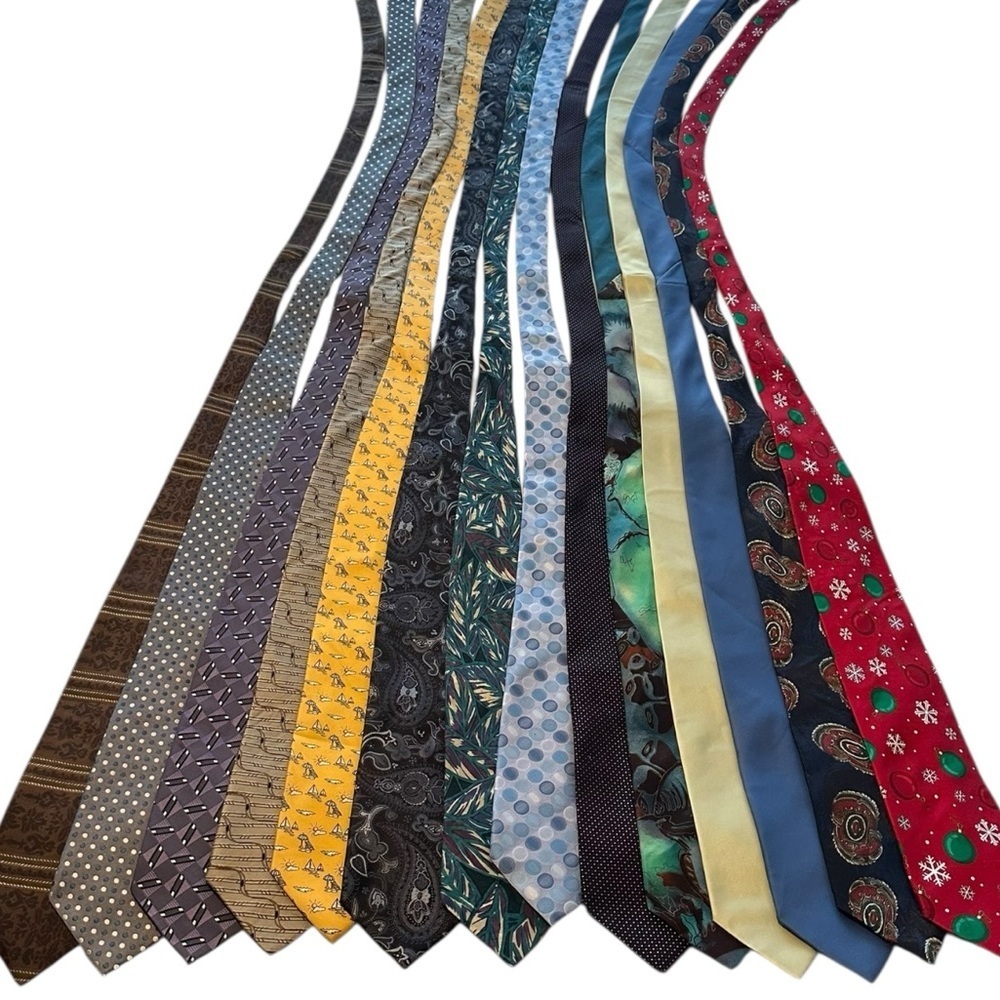 Men’s Assorted Silk Tie Collection (14)